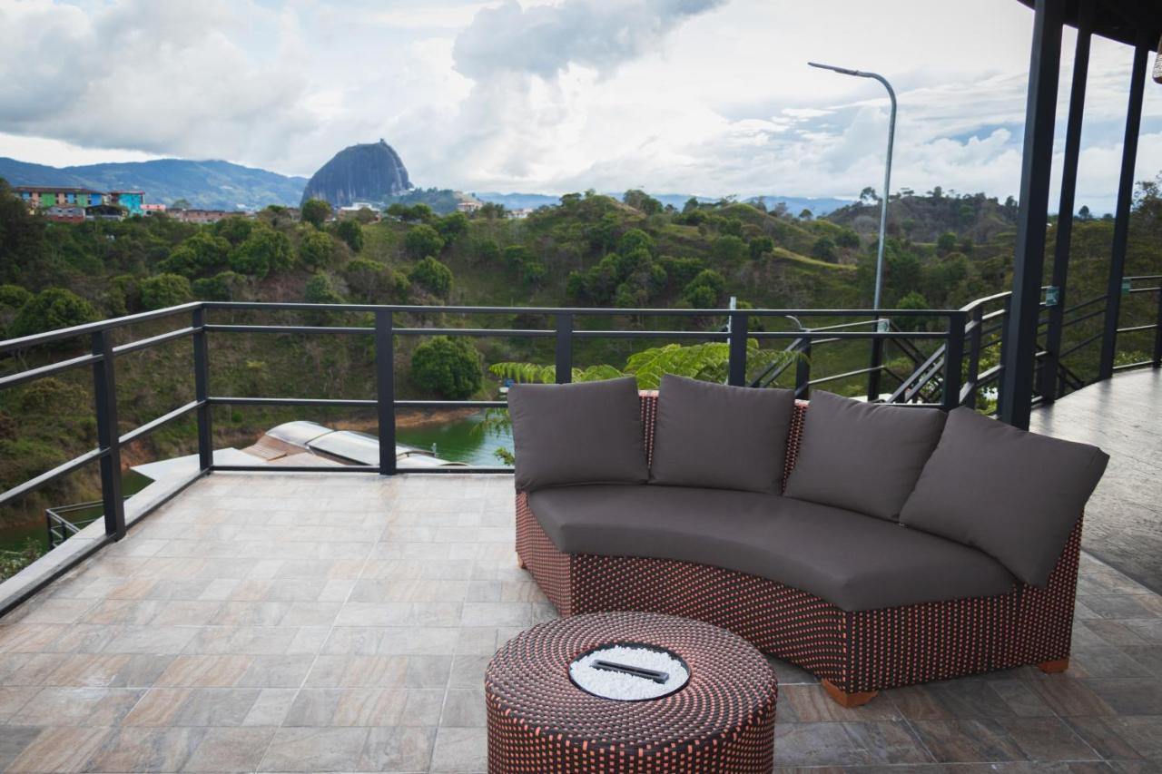 Glamping The Mountain Hotel Guatapé Exterior foto