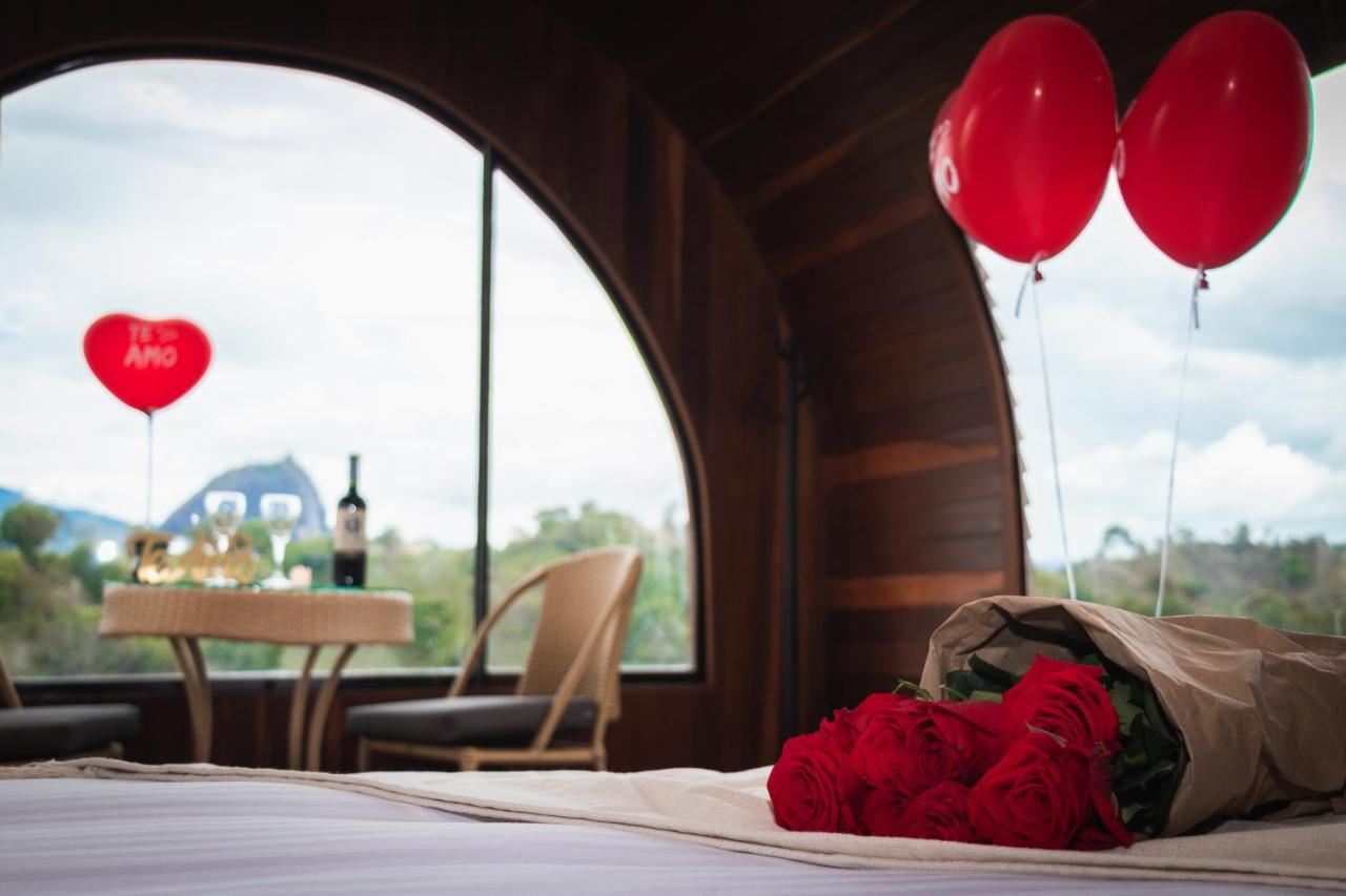 Glamping The Mountain Hotel Guatapé Exterior foto