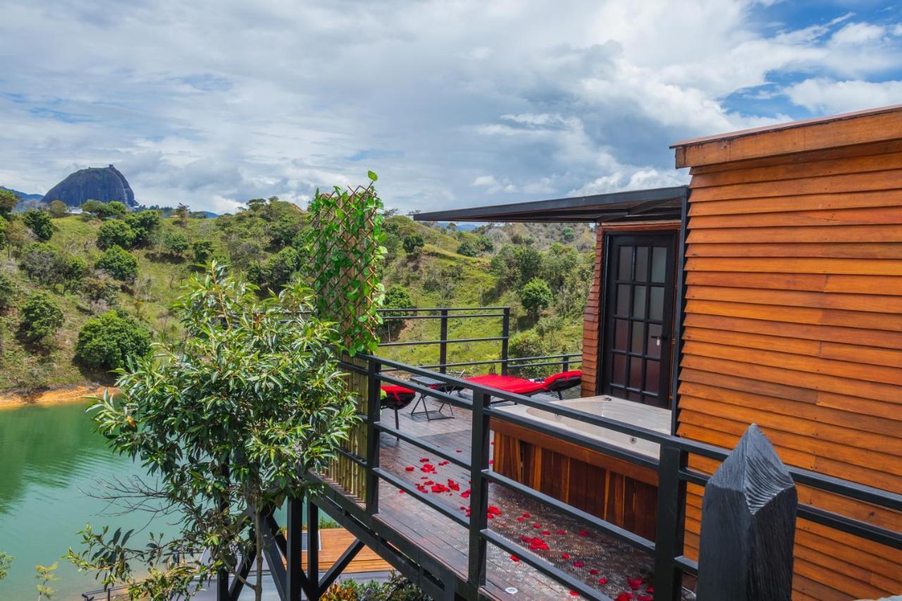 Glamping The Mountain Hotel Guatapé Exterior foto