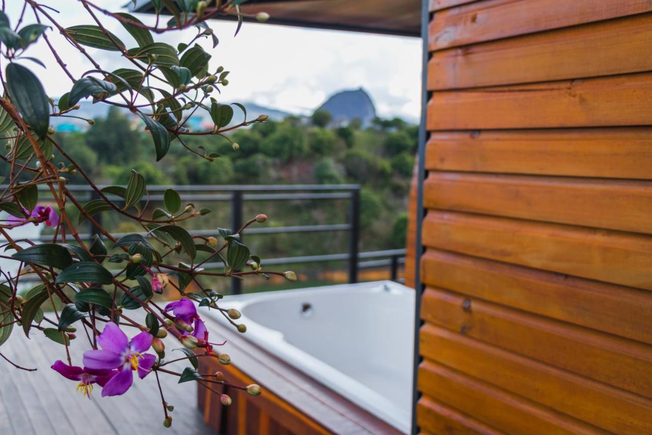 Glamping The Mountain Hotel Guatapé Exterior foto