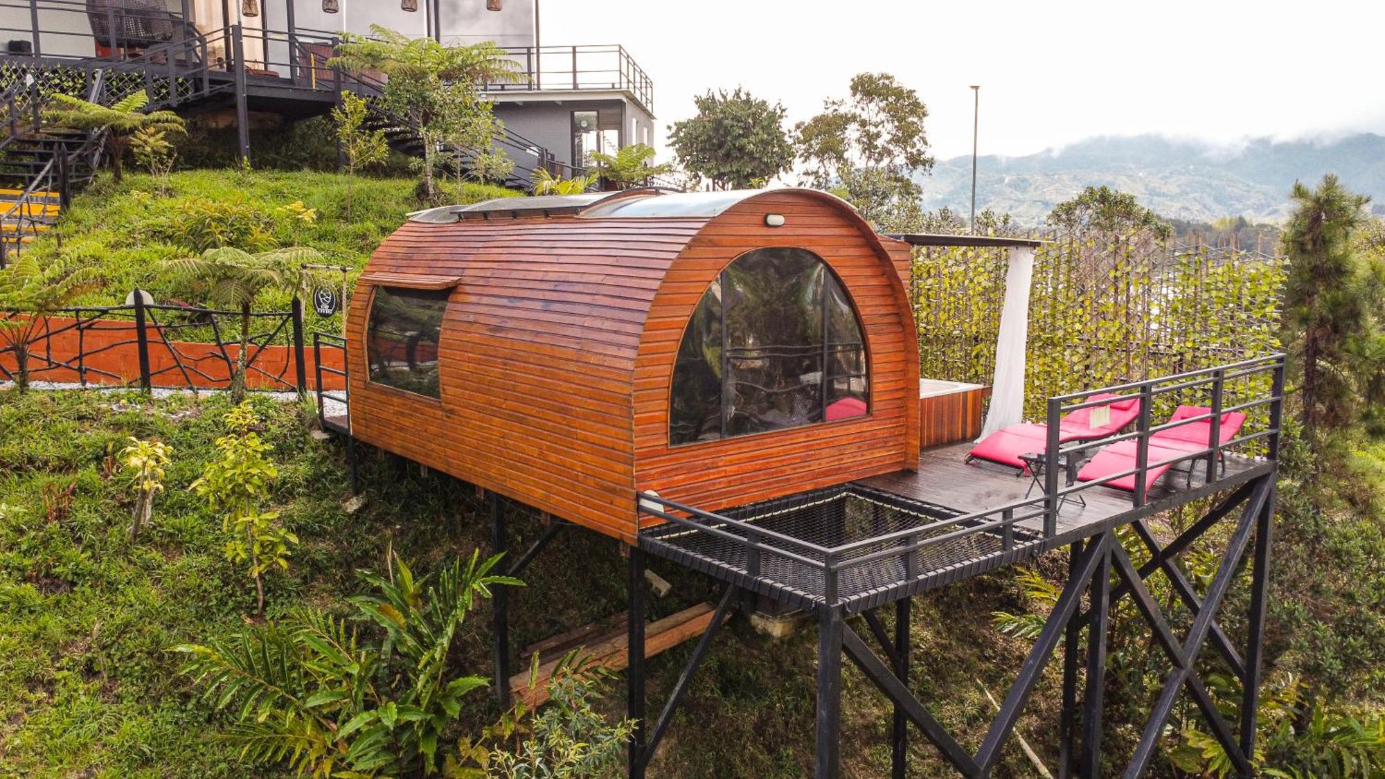 Glamping The Mountain Hotel Guatapé Exterior foto
