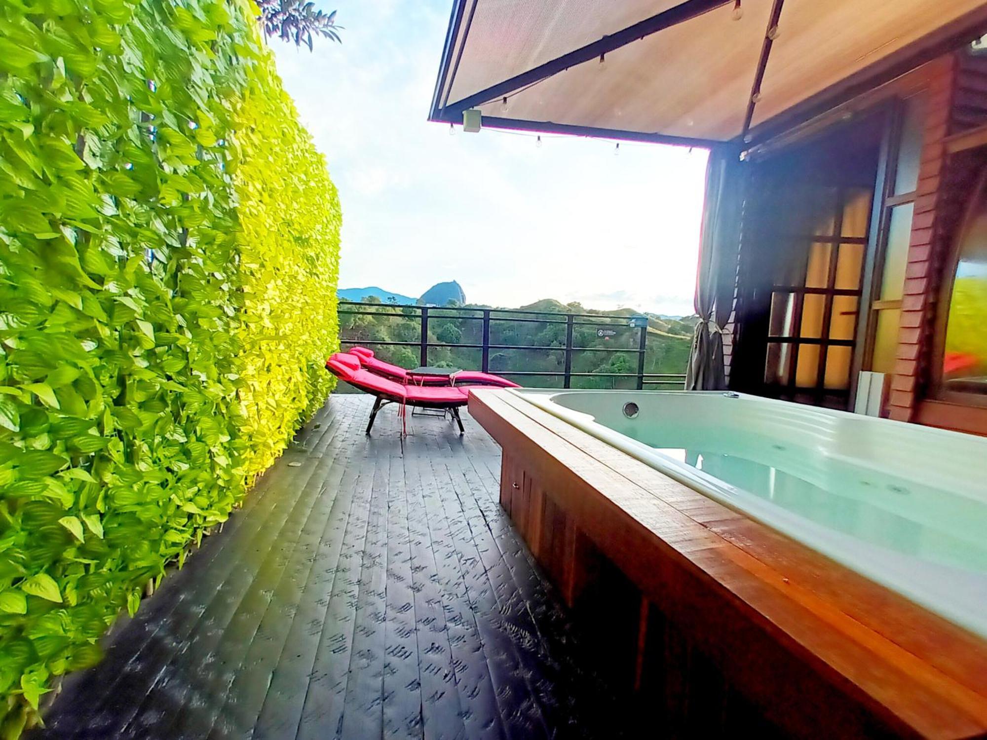 Glamping The Mountain Hotel Guatapé Exterior foto