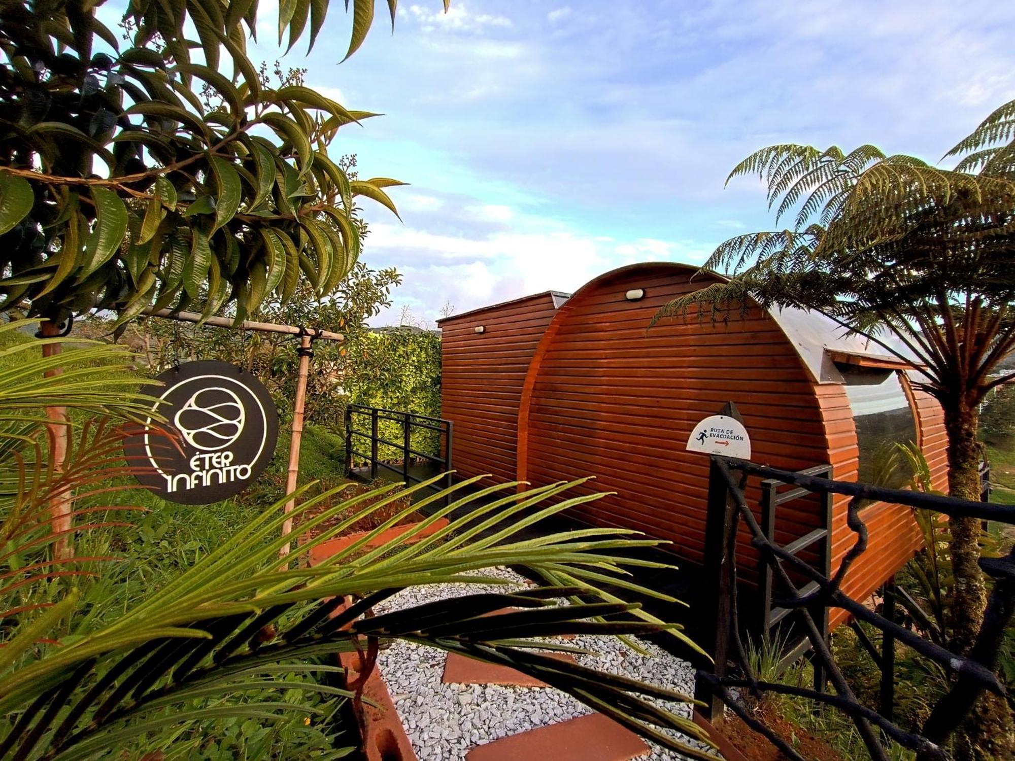 Glamping The Mountain Hotel Guatapé Exterior foto