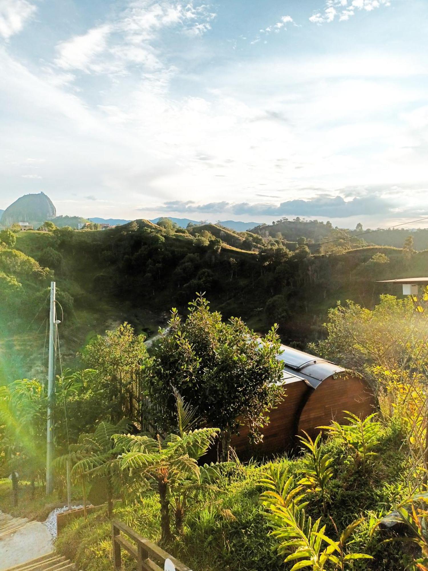 Glamping The Mountain Hotel Guatapé Exterior foto