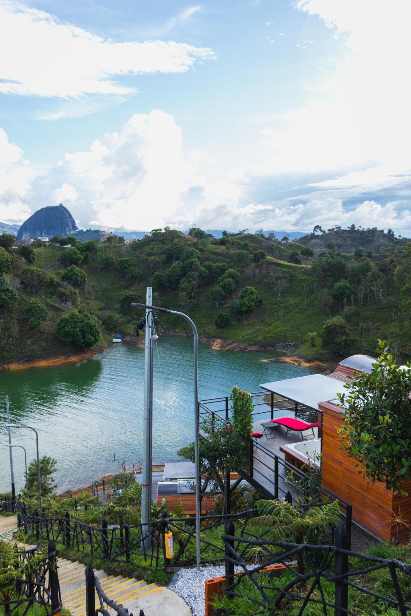 Glamping The Mountain Hotel Guatapé Exterior foto