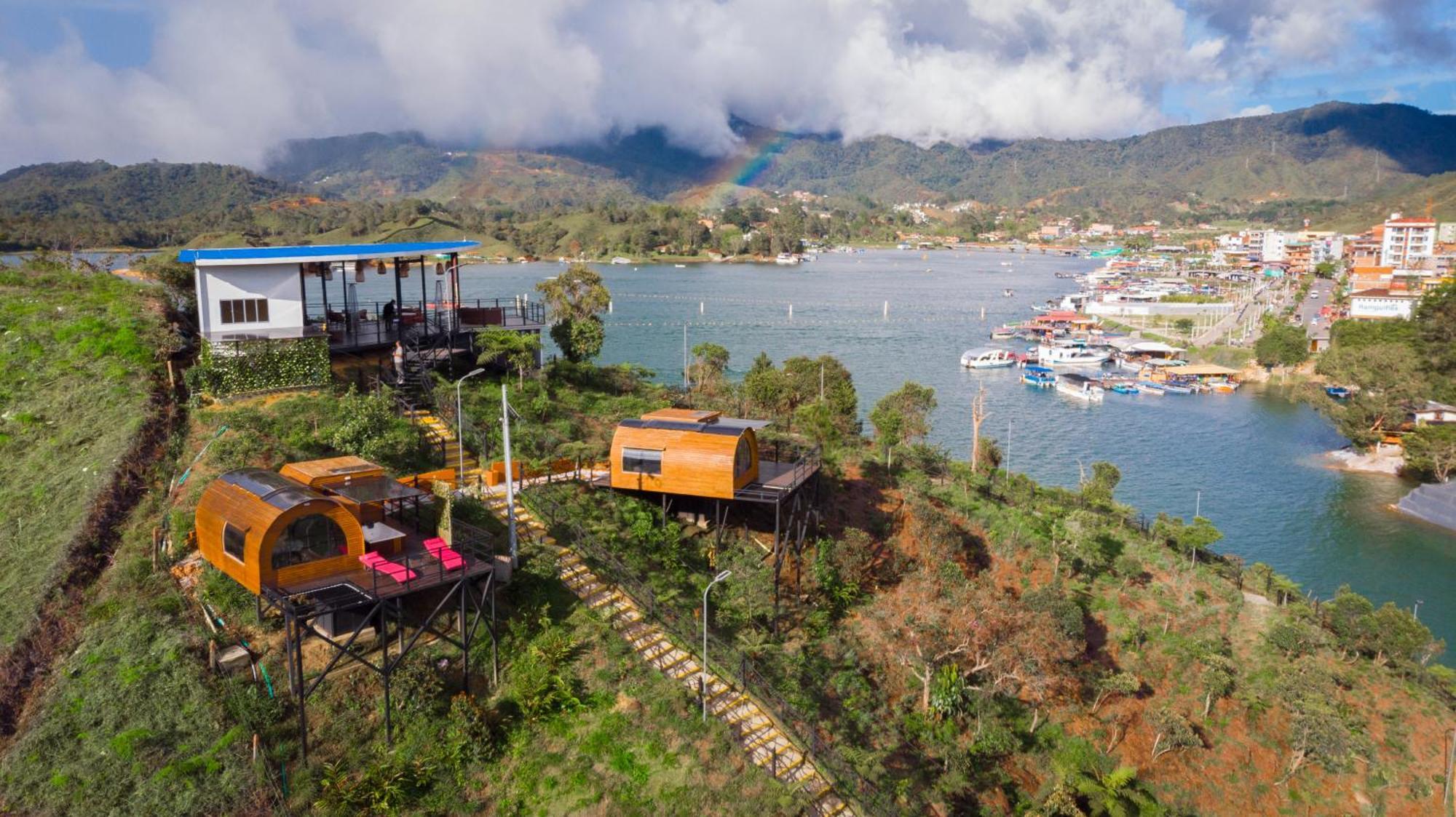 Glamping The Mountain Hotel Guatapé Exterior foto